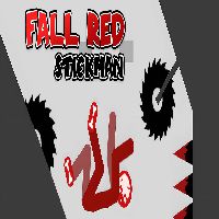 Fall Red Stickman - unblocked games gplus