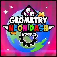 Geometry Neon Dash World Two - unblocked games gplus