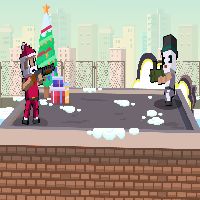 Xmas Rooftop Battles - unblocked games gplus