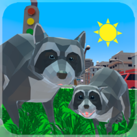 Raccoon Adventure City Simulator 3d - unblocked games gplus